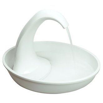 Pioneer Pet Products The Swan Fountain 80oz Pioneer Pet Products The Swan Fountain 80oz