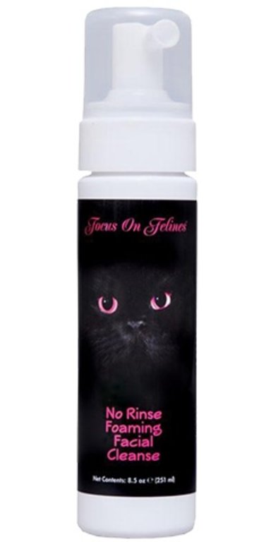Focus on Felines No Rinse Foaming Facial Cleanser