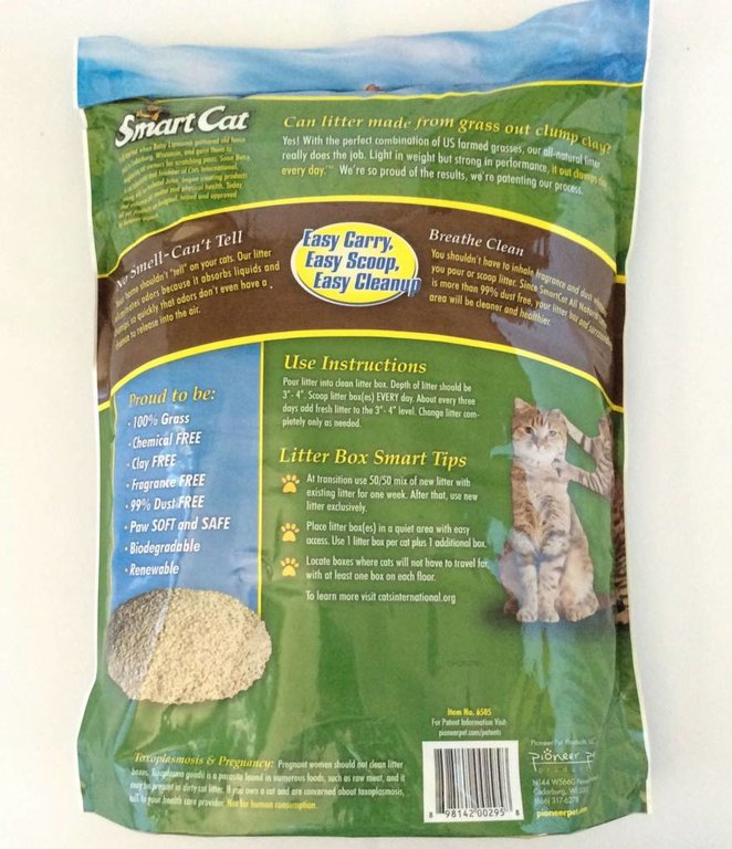 Pioneer Pet Products Smart Cat All Natural Clumping Cat Litter