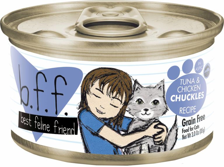 BFF BFF Tuna & Chicken Chuckles Dinner in Aspic Gelee Canned Cat Food