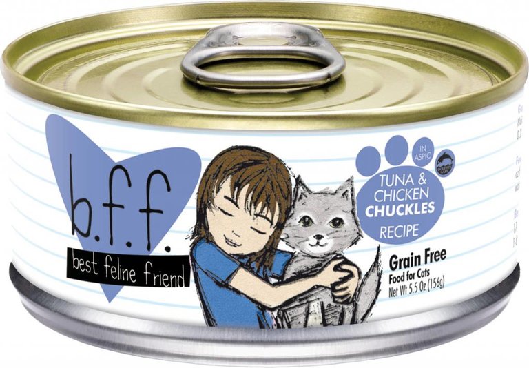 BFF BFF Tuna & Chicken Chuckles Dinner in Aspic Gelee Canned Cat Food