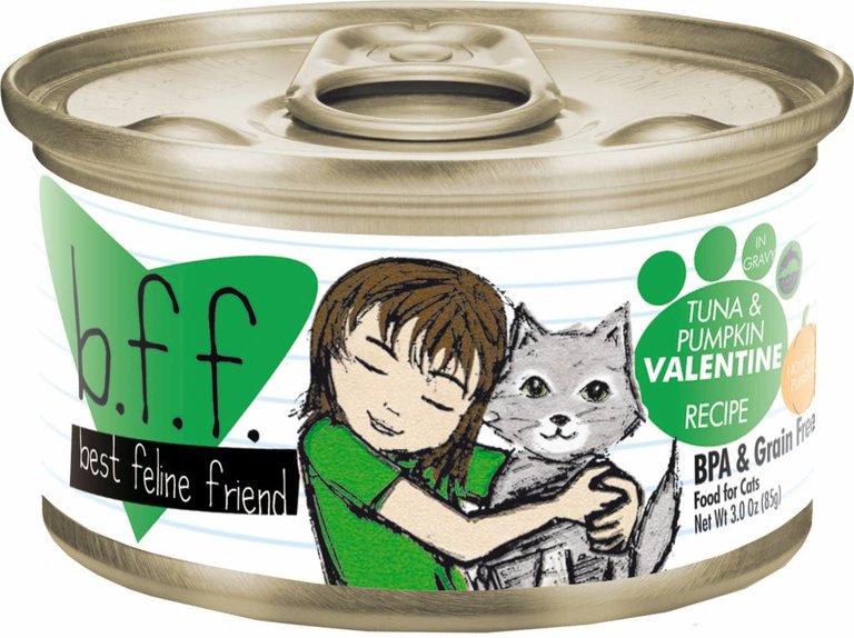 BFF BFF Tuna & Pumpkin Valentine Dinner in Gravy Canned Cat Food