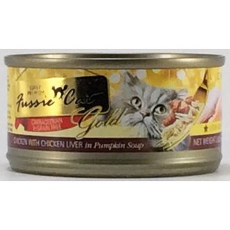 Fussie Cat Fussie Cat Super Premium Chicken with Chicken Liver Formula Grain-Free Canned Cat Food  2.8 oz Fussie Cat Fussie Cat Super Premium Chicken with Chicken Liver Formula Grain-Free Canned Cat Food  2.8 oz