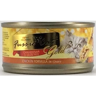 Fussie Cat Fussie Cat Super Premium Chicken in Gravy Formula Grain-Free Canned Cat Food  2.8 oz Fussie Cat Fussie Cat Super Premium Chicken in Gravy Formula Grain-Free Canned Cat Food  2.8 oz