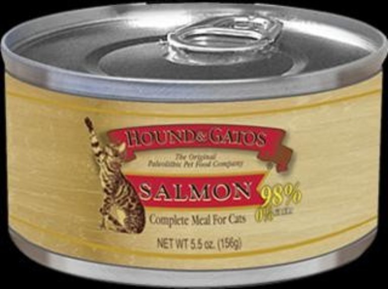 Hound & Gatos Hound & Gatos Salmon Formula Grain-Free Canned Cat Food - 5.5 oz
