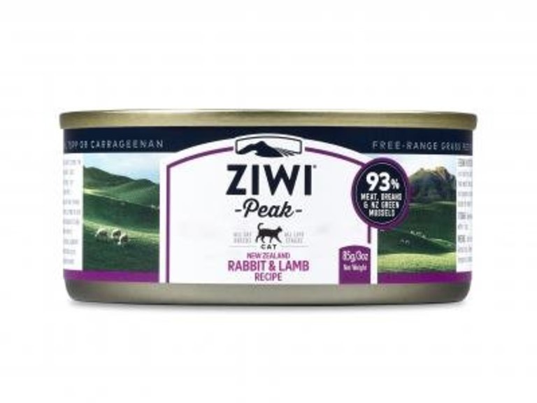 ZiwiPeak ZiwiPeak Grain-Free Moist Rabbit & Lamb Recipe Canned Cat Food