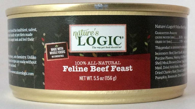 Nature's Logic Nature's Logic Feline Beef Feast Grain-Free Canned Cat Food - 5.5 oz