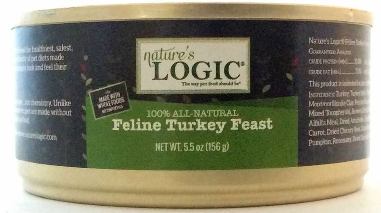 Nature's Logic Nature's Logic Feline Turkey Feast Grain-Free Canned Cat Food - 5.5 oz
