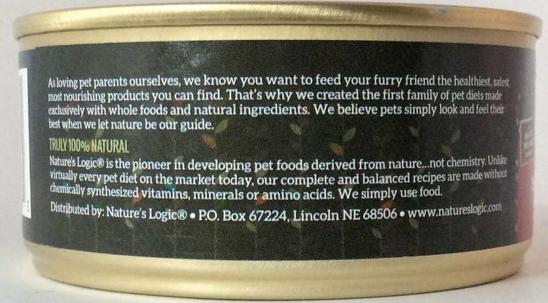 Nature's Logic Nature's Logic Feline Beef Feast Grain-Free Canned Cat Food - 5.5 oz