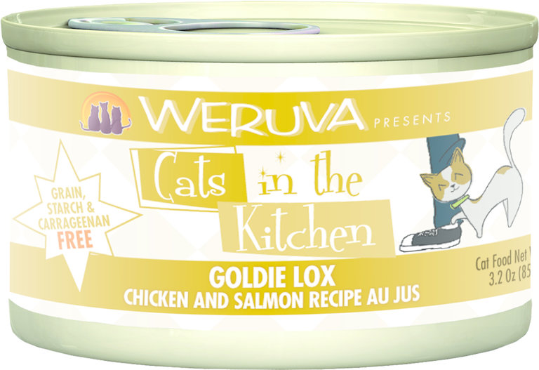Weruva Weruva Cats in the Kitchen Goldie Lox Chicken & Salmon Au Jus Recipe Canned Cat Food