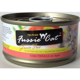 Fussie Cat Fussie Cat Premium Tuna with Mussels Formula in Aspic Grain-Free Canned Cat Food 2.82oz