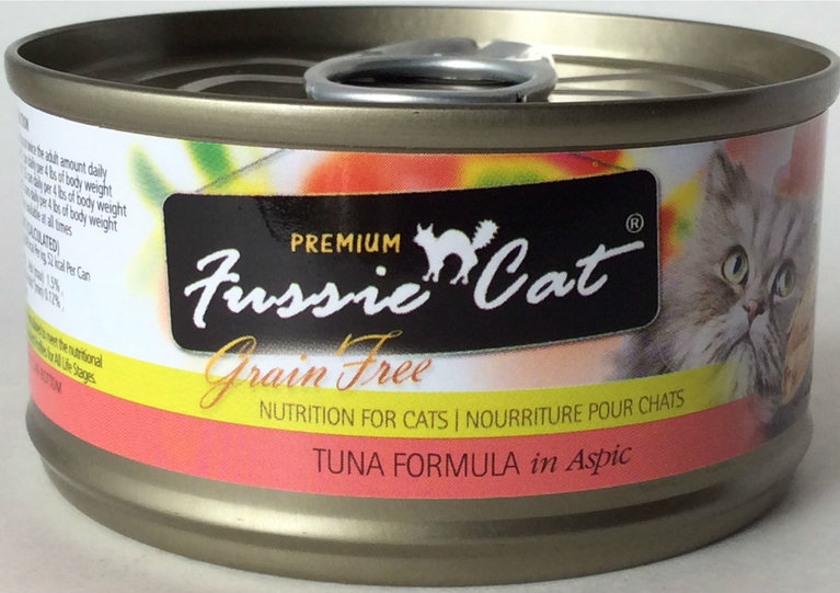 Fussie Cat Fussie Cat Premium Tuna with Mussels Formula in Aspic Grain-Free Canned Cat Food 2.82oz