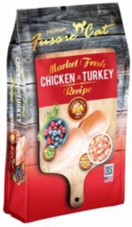 Fussie Cat Fussie Cat Market Fresh Chicken & Turkey Recipe Grain-Free Dry Cat Food