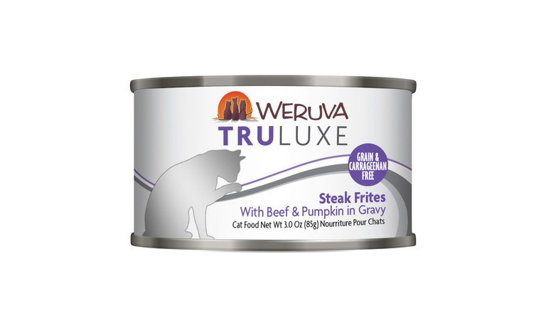 Weruva Weruva Truluxe Steak Frites with Beef & Pumpkin in Gravy Grain-Free Canned Cat Food
