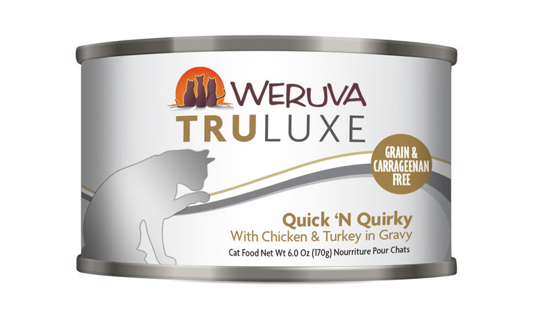 Weruva Weruva Truluxe Quick 'N Quirky Chicken & Turkey in Gravy Grain-Free Canned Cat Food