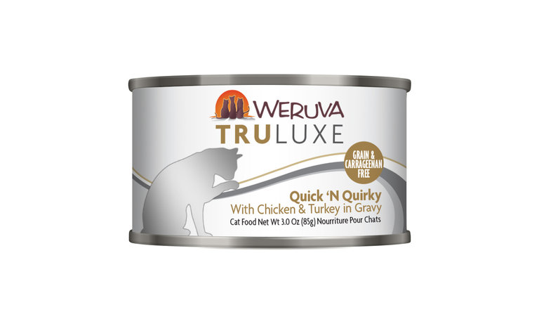 Weruva Weruva Truluxe Quick 'N Quirky Chicken & Turkey in Gravy Grain-Free Canned Cat Food