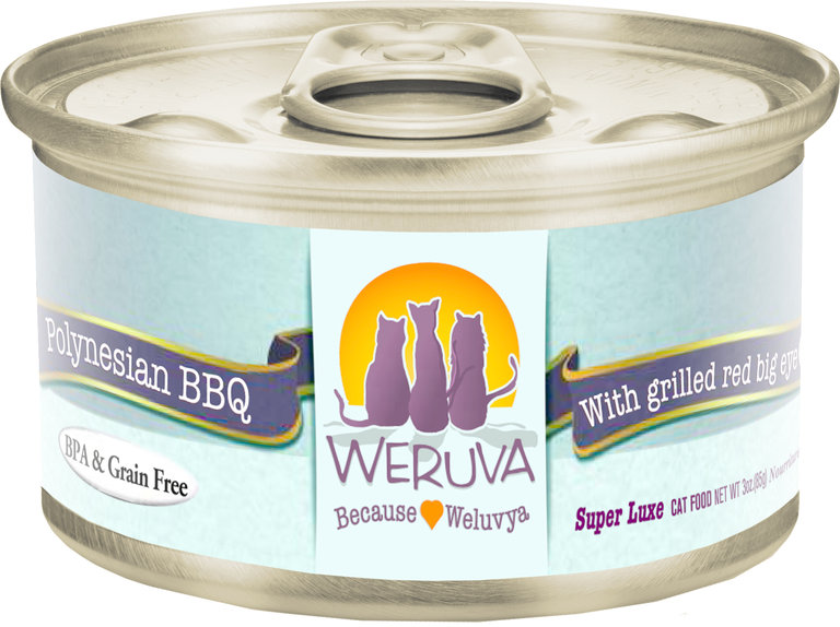 Weruva Weruva Polynesian BBQ with Grilled Red Bigeye in Gravy Grain-Free Canned Cat Food