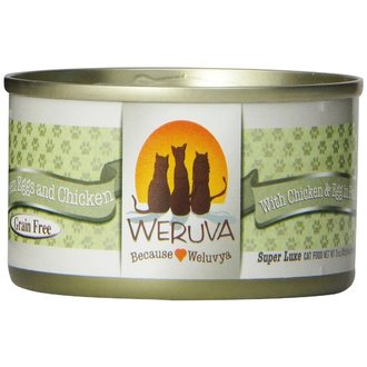 Weruva Weruva Green Eggs & Chicken w Chicken & Egg in Pea Soup Grain-Free Canned Cat Food