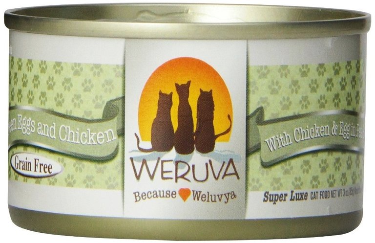 Weruva Weruva Green Eggs & Chicken w Chicken & Egg in Pea Soup Grain-Free Canned Cat Food