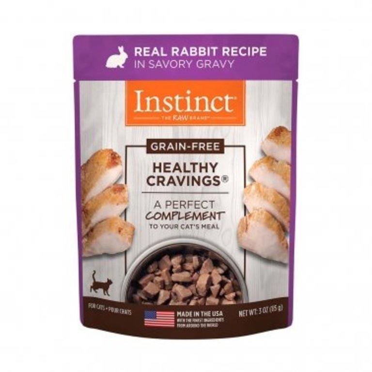 Nature's Variety Nature's Variety Instinct Healthy Cravings Rabbit Supplemental Wet Food Pouch 3 oz