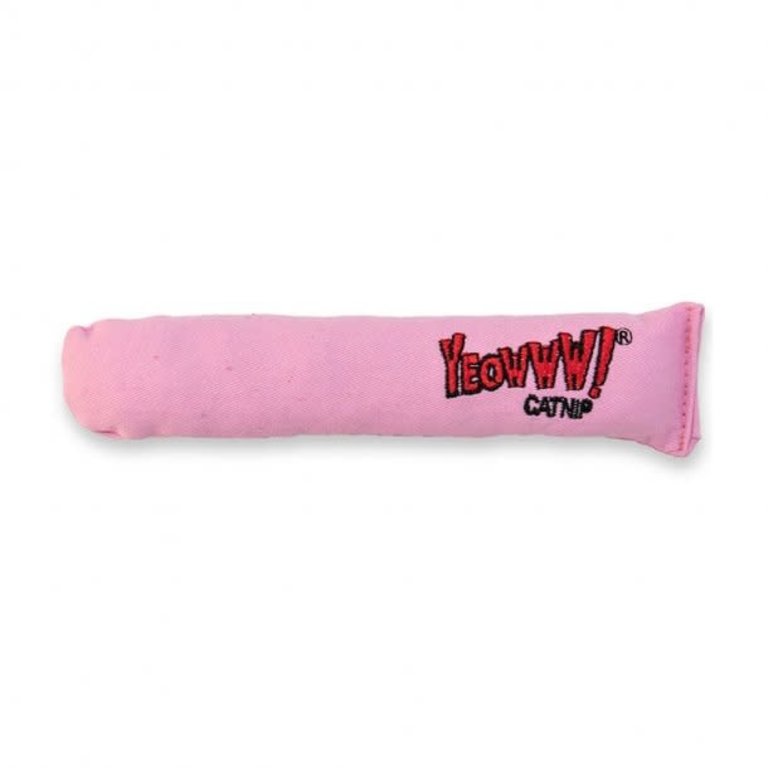 YEOWWW!/DUCKY WORLD Yeowww! Catnip Cigar Pink