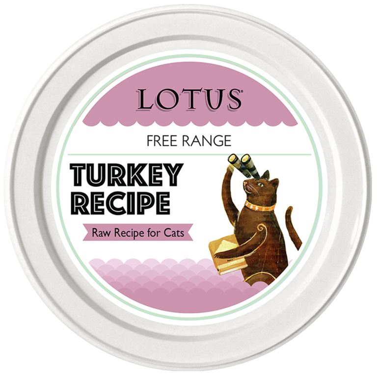 Lotus Lotus Cat Frozen Raw Turkey 16z