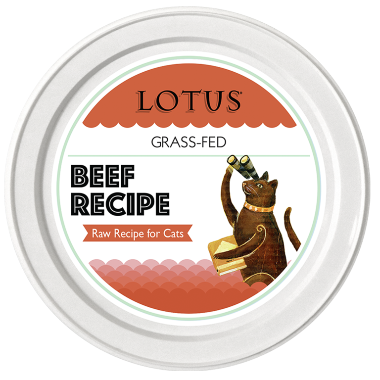 Lotus Lotus Cat Frozen Raw Beef 16z