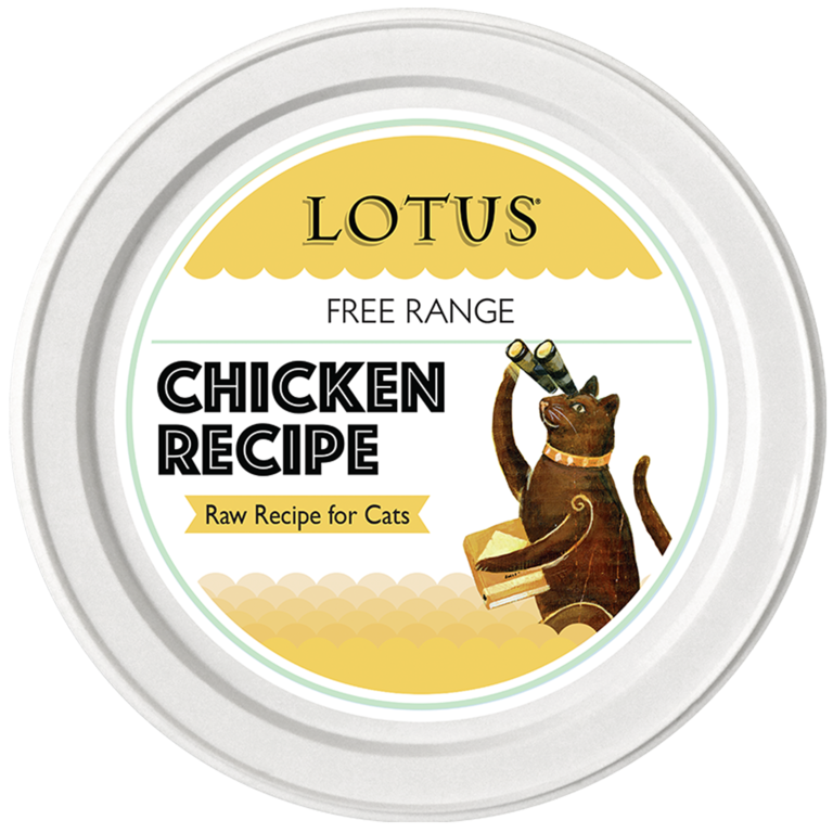 Lotus Lotus Cat Frozen Raw Chicken 16z