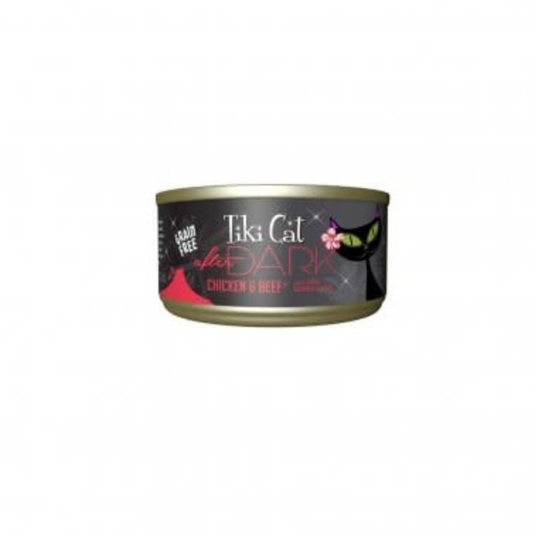 Tiki Cat Tiki Cat After Dark Chicken and Beef Canned Cat Food 2.8 oz