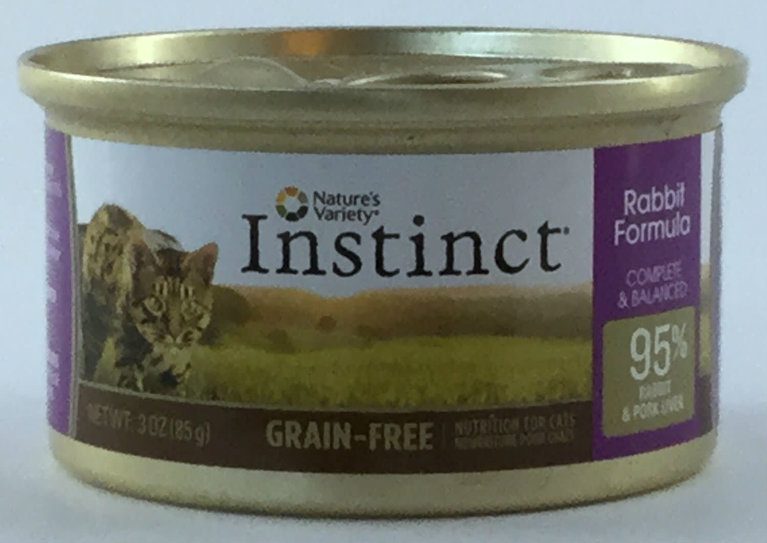Nature's Variety Nature's Variety Instinct Grain-Free Rabbit Formula Canned Cat Food