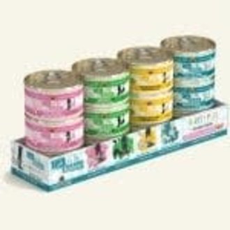 Weruva Weruva Cats In the Kitchen Variety 12-Pack, Kitchen Cuties Canned Cat Food 3.2 oz