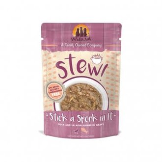 Weruva Weruva  Stick a Spork In It Duck and Salmon Stew Pouch, 3oz Weruva Weruva  Stick a Spork In It Duck and Salmon Stew Pouch, 3oz