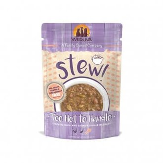 Weruva Weruva Too Hot to Handle Chicken, Duck and Salmon Stew Pouch, 3oz