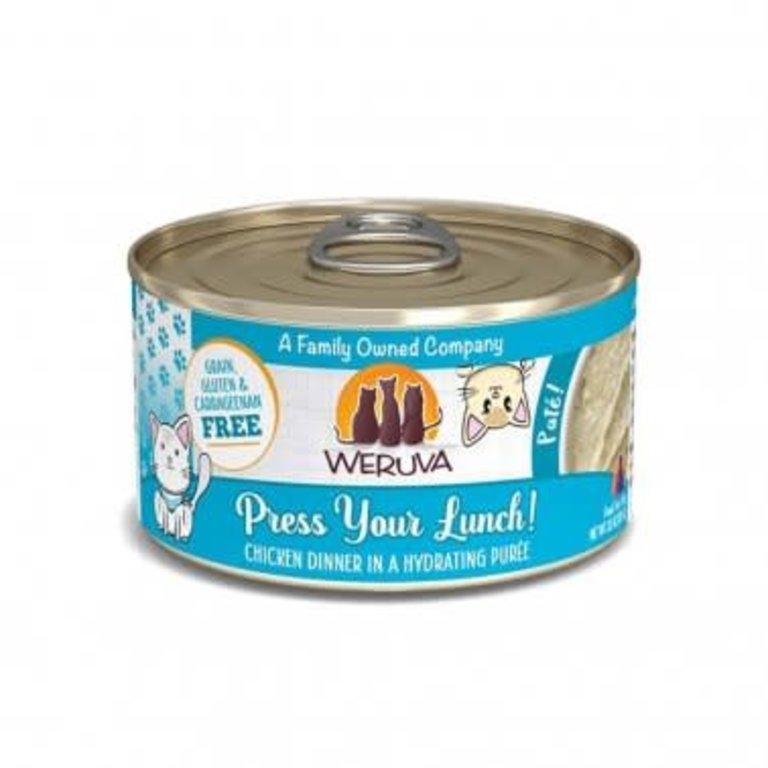 Weruva Weruva Pureed Press Your Lunch Chicken Pate Canned Food 3oz.