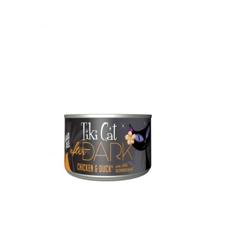 Tiki Cat Tiki Cat After Dark Chicken and Duck Canned Cat Food  5.5oz