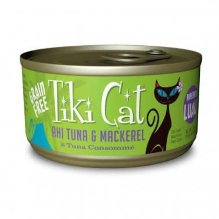 Tiki Cat Tiki Cat Papeekeo Luau Ahi Tuna & Mackerel in Tuna Consomme Canned Cat Food
