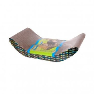 Ware Manufacturing Ware Corrugated Scratcher-Lounger with Catnip Ware Manufacturing Ware Corrugated Scratcher-Lounger with Catnip