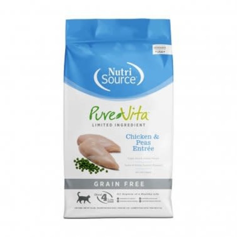 Pure Vita Pure Vita Grain Free Chicken & Peas Entree Dry Cat Food