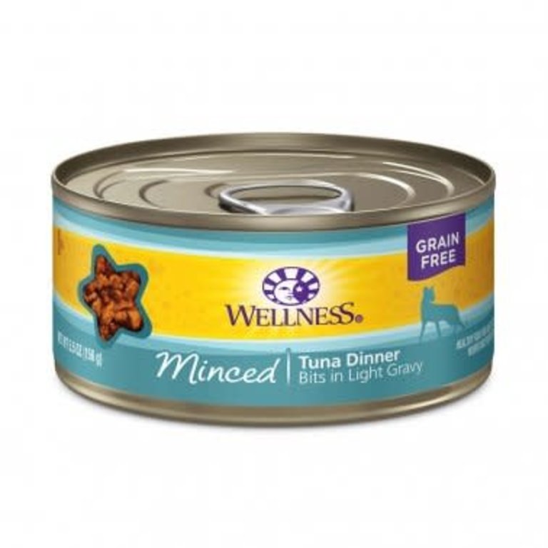 Wellness Wellness Minced Tuna Entre Dinner Canned Cat Food 5.5 oz