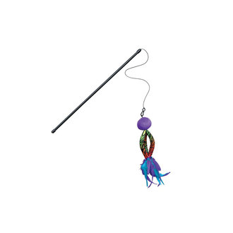 Kong Kong Grappler Teaser Wand Toy with Catnip