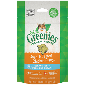 Greenies Greenies Dental Oven-Roasted Chicken Flavor Cat Treats 2.1oz
