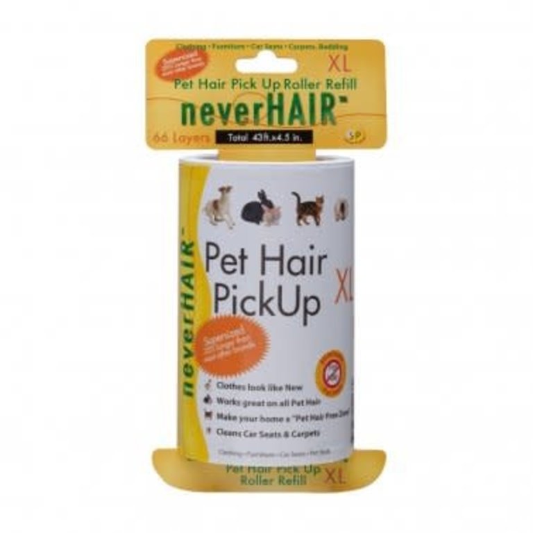 Never Hair Pet-Hair Pick-Up refill, XL