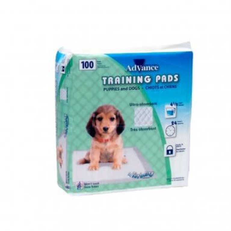 Advance Advance Training Pee Pads, 23" x 24", 100 Count