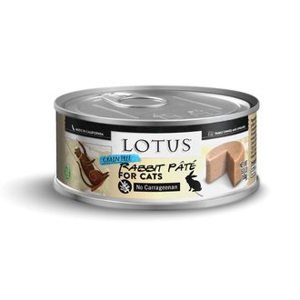 Lotus Lotus Cat Grain-free Rabbit Pate Wet Food 5.3OZ