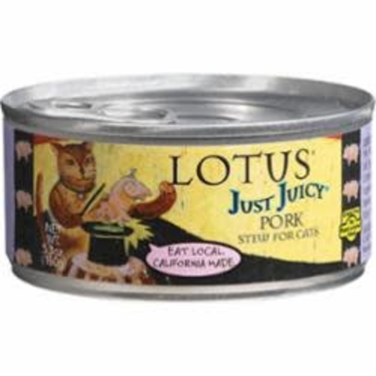 Lotus Lotus Just Juicy Pork Stew Grain-Free Canned Cat Food