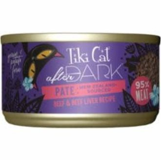 Tiki Cat Tiki Cat After Dark Beef and Beef Liver Canned Cat Food 3oz