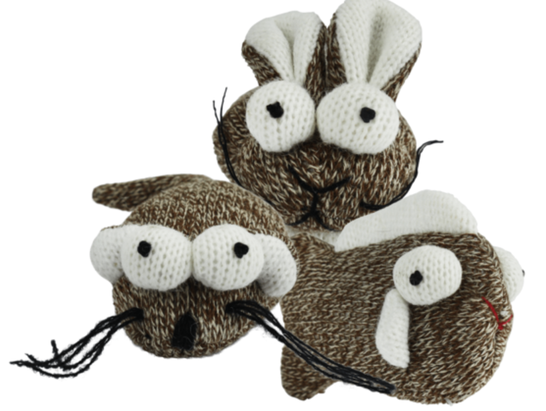 Multipet International Sock Pal Catnip Toy, rabbit