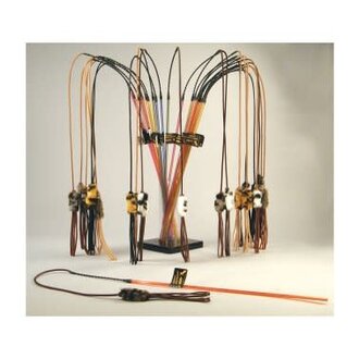 Vee VEE Purrfect Leather Bouncer Wand-Toy