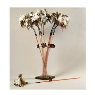 Vee VEE Purrfect Crinkle Bouncer Wand-Toy