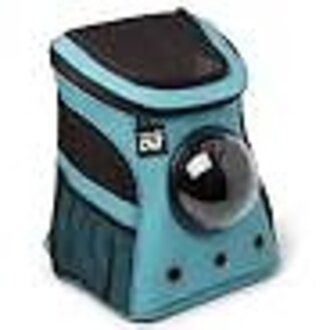 Travel Cat Fat Cat Cat Backpack -Large Cats Bubble Carrier - Aqua